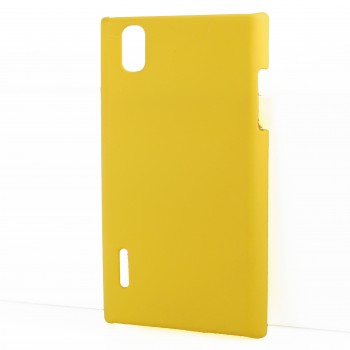 Чехол пластиковый для LG Prada 3.0 P940 Желтый