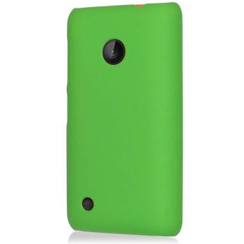 Пластиковый чехол для Nokia Lumia 530 Зеленый