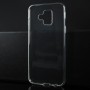 Силиконовый глянцевый транспарентный чехол для Samsung Galaxy A6
