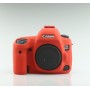 Силиконовый матовый нескользящий чехол для Canon EOS 5D Mark 4, цвет Красный