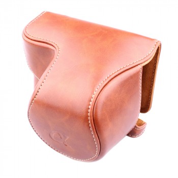Жесткий защитный чехол-сумка текстура Кожа для Sony A6000/A6300