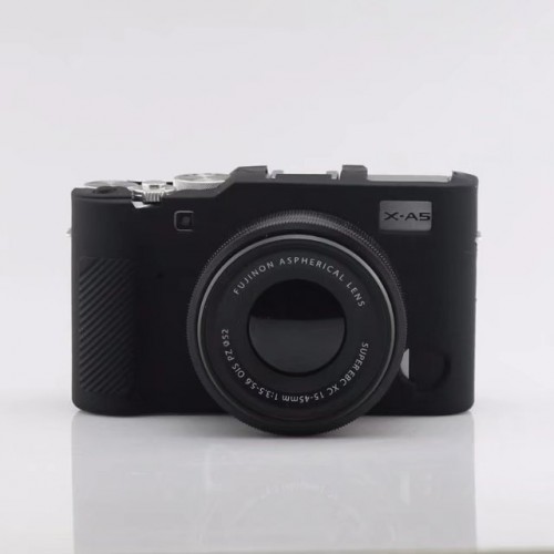 Силиконовый матовый нескользящий чехол для Fujifilm X-A5