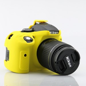 Силиконовый матовый нескользящий чехол для Nikon D5300