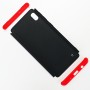 Трехкомпонентный сборный матовый пластиковый чехол для Samsung Galaxy A10, цвет Черный