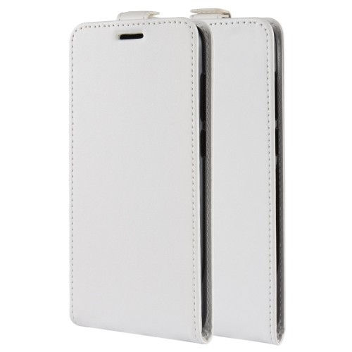 Чехол вертикальная книжка на силиконовой основе с отсеком для карт на магнитной защелке для Iphone 11 Pro Max, цвет Белый