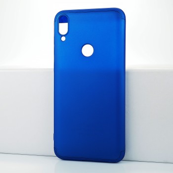 Трехкомпонентный сборный двухцветный пластиковый чехол для ASUS ZenFone Max Pro M1 Синий