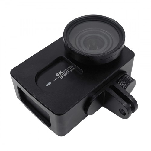 Алюминиевый кейс с крышкой на объектив для Xiaomi Yi 4K