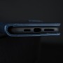 Глянцевый водоотталкивающий чехол портмоне подставка на силиконовой основе с отсеком для карт на магнитной защелке для Iphone 11 Pro Max, цвет Синий