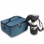 Водонепроницаемая сумка из нейлона с ремнем (33x23x16см) для фотоаппаратов и аксессуаров, цвет Черный