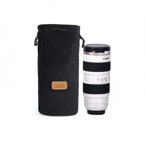 Винтажный чехол-мешок размер L (для объективов до 12х26см)