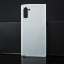 Силиконовый матовый полупрозрачный чехол для Samsung Galaxy Note 10, цвет Белый