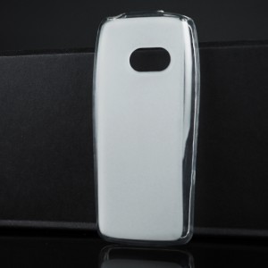 Силиконовый матовый полупрозрачный чехол для Nokia 210