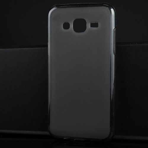 Силиконовый матовый полупрозрачный чехол для Samsung Galaxy J5, цвет Серый