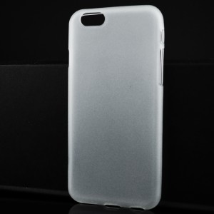 Силиконовый матовый полупрозрачный чехол для Iphone 6/6s Белый
