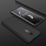 Двухкомпонентный сборный пластиковый матовый чехол для OnePlus 7 Pro, цвет Черный