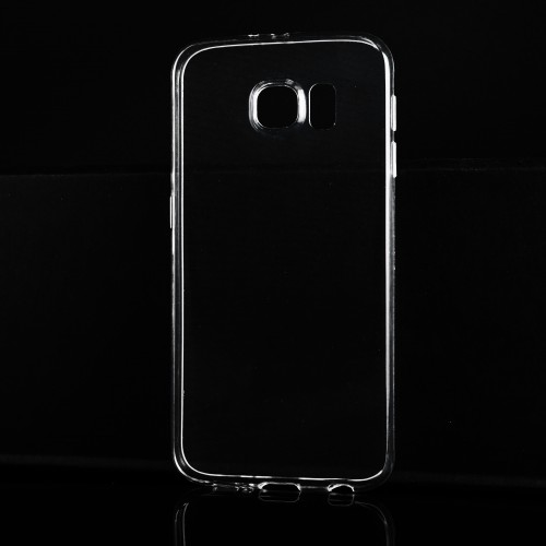 Силиконовый транспарентный чехол для Samsung Galaxy S6
