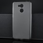 Силиконовый матовый полупрозрачный чехол для Huawei Honor 6C Pro, цвет Серый