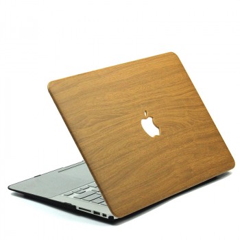 Поликарбонатный чехол-накладка с деревянной крышкой для MacBook Air 13.3