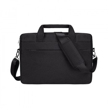 Чехол-сумка для MacBook Air/Pro 13.3 на молнии с дополнительными многофункциональными карманами и отсеками Черный