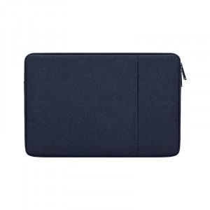 Водостойкий чехол папка на молнии для MacBook Pro 15/16 с многофункциональным карманом Синий
