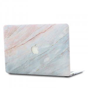 Поликарбонатный составной чехол накладка текстура Мрамор для MacBook Air 13 (A1932/A2179)