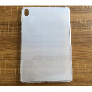 Силиконовый матовый полупрозрачный чехол для Huawei MediaPad M6 10.8 Белый