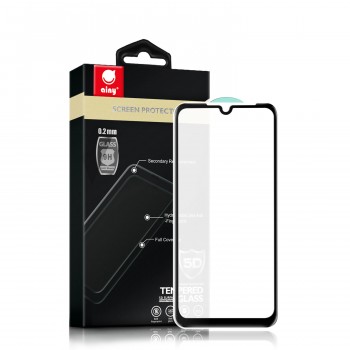 Премиум 5D Full Cover полноэкранное безосколочное защитное стекло с усиленным клеевым слоем для Xiaomi RedMi Note 7 Черный