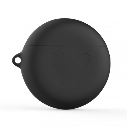 Силиконовый матовый противоударный чехол для Huawei FreeBuds 3, цвет Черный