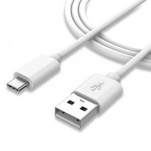 Интерфейсный кабель USB 3.1 Type-C 1м 2А Белый