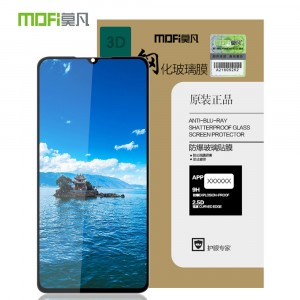 Премиум 3D(5D) Full Glue полноэкранное безосколочное защитное стекло Mofi с усиленным олеофобным слоем для Xiaomi Mi A3