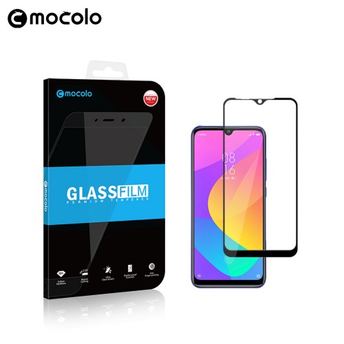 Улучшенное закругленное 3D полноэкранное защитное стекло Mocolo для Xiaomi Mi A3
