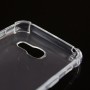 Силиконовый глянцевый транспарентный чехол с усиленными углами для Samsung Galaxy A3 (2017) 