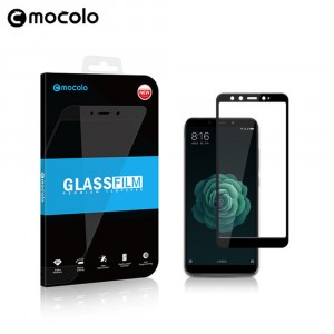 Улучшенное закругленное 3D полноэкранное защитное стекло Mocolo для Xiaomi Mi A2