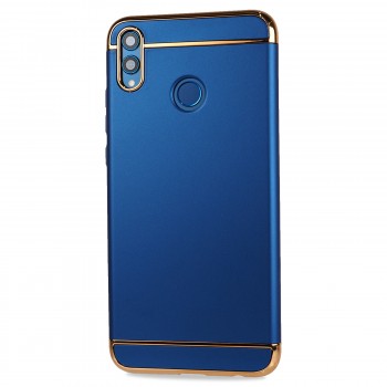 Сборный матовый пластиковый чехол для Huawei Honor 8X Синий
