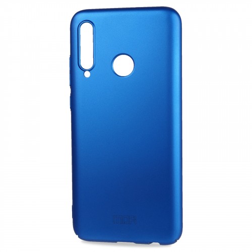 Матовый пластиковый чехол для Huawei Honor 20e/10i с улучшенной защитой торцов корпуса, цвет Синий