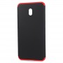 Трехкомпонентный сборный двухцветный пластиковый чехол для Xiaomi RedMi 8A, цвет Красный