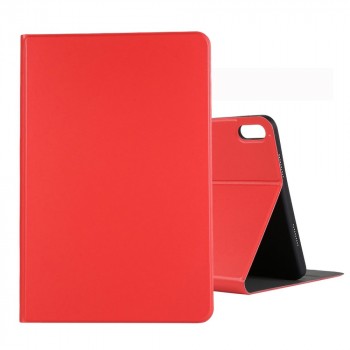 Чехол книжка подставка на непрозрачной силиконовой основе для Huawei MediaPad M6 10.8 Красный