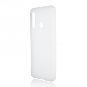 Силиконовый матовый полупрозрачный чехол для Huawei Honor 10i/20e Белый