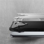 Двухкомпонентный противоударный чехол для Xiaomi Poco F2 Pro/RedMi K30 с нескользящими гранями и поликарбонатными вставками, цвет Черный