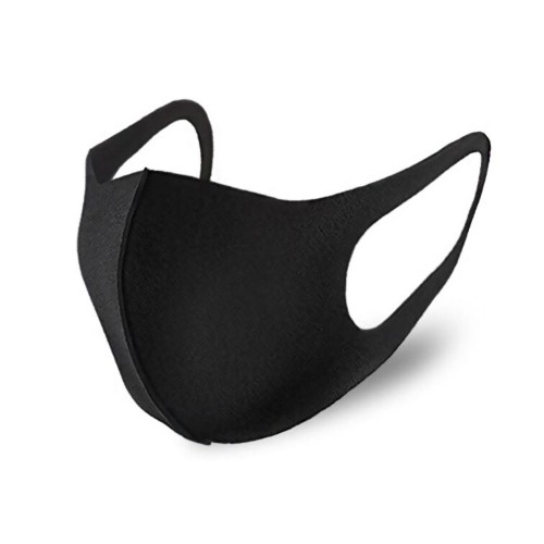 Многоразовая защитная неопреновая маска, цвет Черный
