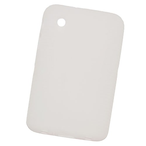 Силиконовый матовый полупрозрачный чехол для Samsung Galaxy Tab 2 7.0 