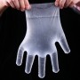 Комплект из 100 шт одноразовых безразмерных полиэтиленовых перчаток