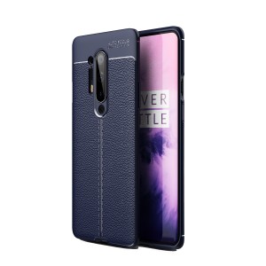 Чехол задняя накладка для OnePlus 8 Pro с текстурой кожи