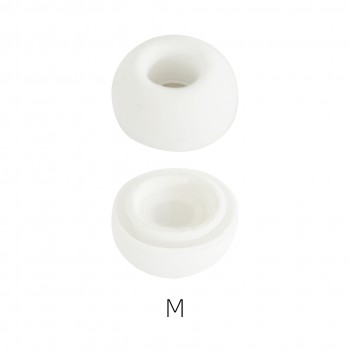Силиконовые гипоаллергенные амбушюры размер M для Apple AirPods Pro Белый