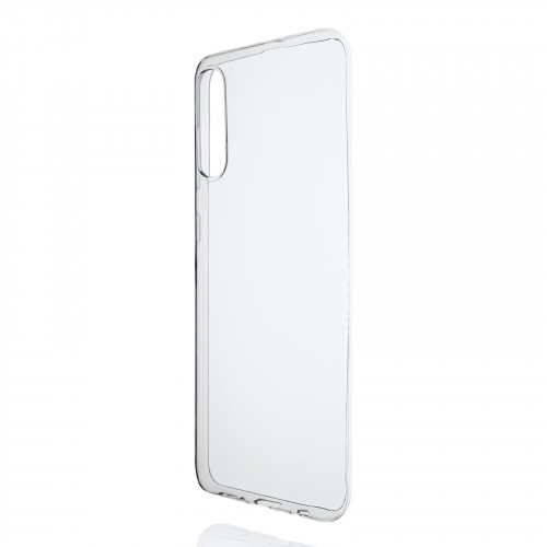 Силиконовый глянцевый транспарентный чехол для Samsung Galaxy A50/Galaxy A30s