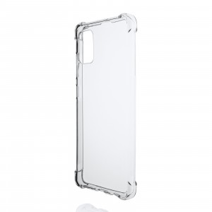 Прозрачный противоударный силиконовый чехол для Samsung Galaxy A51 с усиленными углами