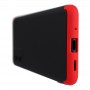 Трехкомпонентный сборный матовый пластиковый чехол для Samsung Galaxy S20, цвет Красный