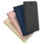 Чехол горизонтальная книжка подставка на силиконовой основе с отсеком для карт для Xiaomi Mi A3, цвет Розовый