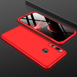 Трехкомпонентный сборный матовый пластиковый чехол для Huawei Honor 20e/10i Красный