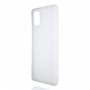 Силиконовый матовый полупрозрачный чехол для Samsung Galaxy A51, цвет Белый